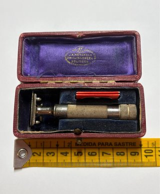 Maquinilla Afeitar Antigua J.A. Henckels Solingen