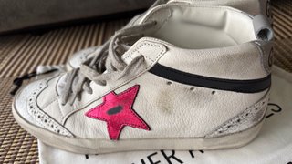 Zapatillas Golden Goose Blancas y Rojas
