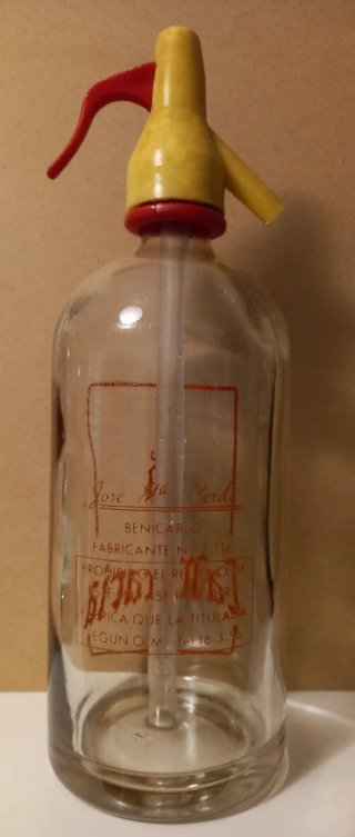 Botella Sifón La Macaria Benicarló