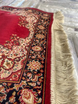 Tappeto persiano bordeux antiscivolo 67x105