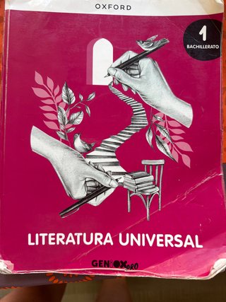 Literatura Universal 1º Bachillerato. Libro del...