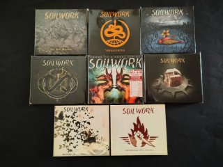 Lote 8 CDs Soilwork Xtreme Metal