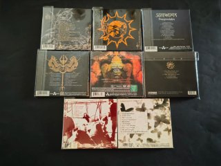 Lote 8 CDs Soilwork Xtreme Metal