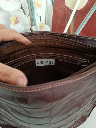Bolso Piel Vintage