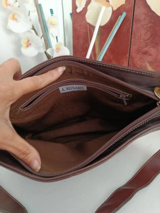 Bolso Piel Vintage