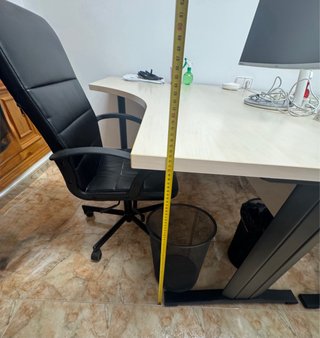 Mesa de oficina curva