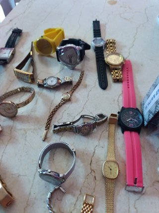 Lote de relojes: chapado oro y antiguos####