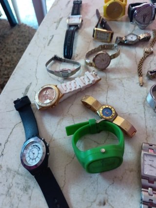 Lote de relojes: chapado oro y antiguos####