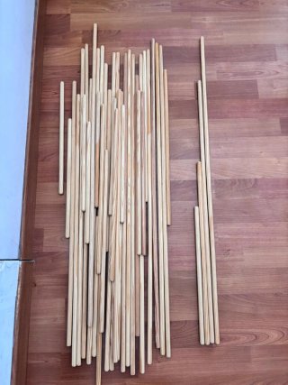 Kit Construcción palos de Madera