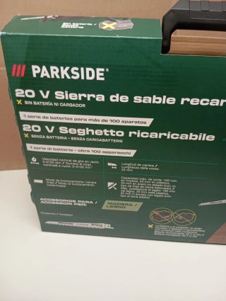 Parkside 20V Sierra de Sable Recargable