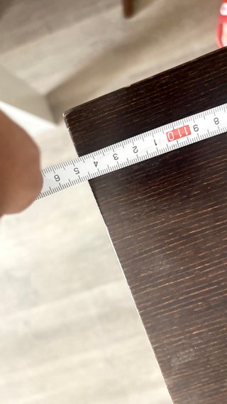 Mesa de cocina extensible de madera