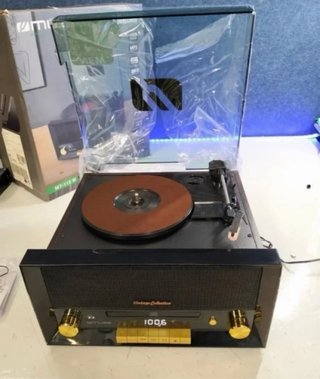 Tocadiscos Muse MT-112W Micro Sistema