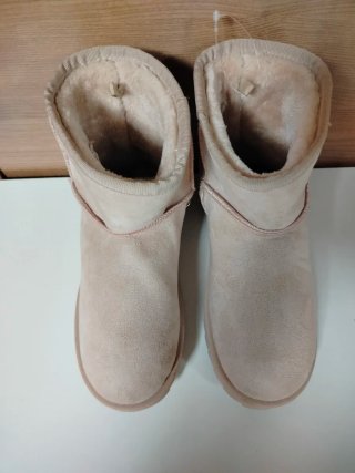 Botas TEX de caña baja Mujer T-35 Rosa/Beige
