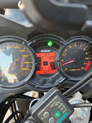 Suzuki Vstrom DL 650 Adventure Negra ABS. 2010