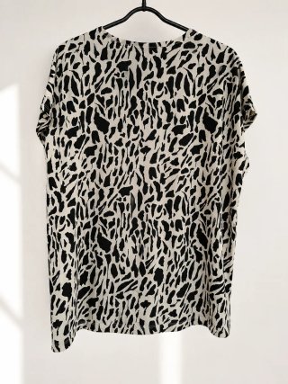 Blusa estampada mujer