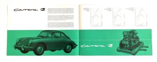 Catálogo Porsche 356 B Carrera 2 1963