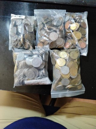 Lote 3kg Monedas Colección