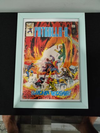 Comic parrulla x enmarcado