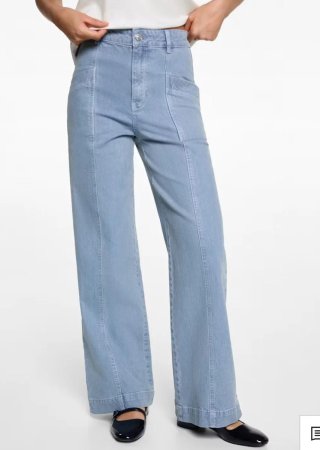 Vaqueros culotte Mango Teen Talla S