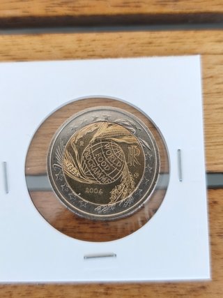 2 Euro Commemorativo Italia 2004 FDC