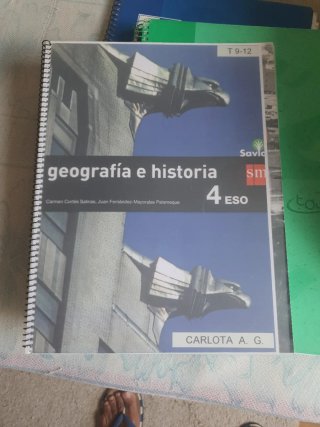 Geografía e Historia : 4o ESO Savia