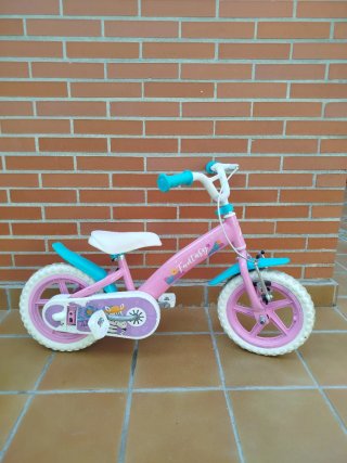 Bicicleta infantil rosa Fantasy