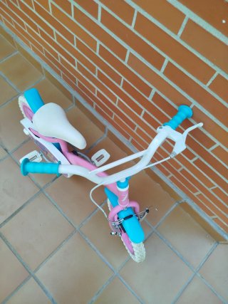 Bicicleta infantil rosa Fantasy