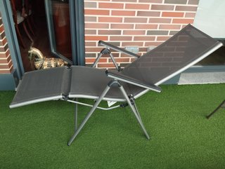 Sillón tumbona aluminio Houston LIVARNO (2 Uds.)