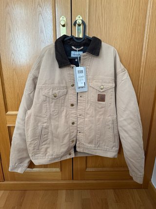Chaqueta Carhartt Dayton Trucker Beige/Marrón