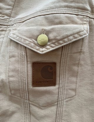 Chaqueta Carhartt Dayton Trucker Beige/Marrón