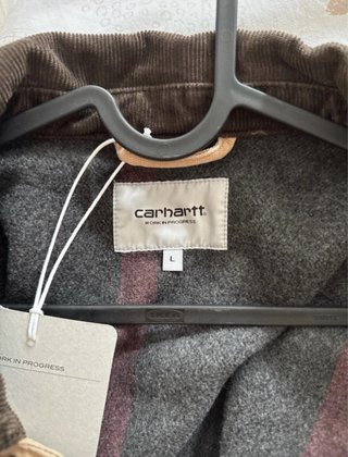 Chaqueta Carhartt Dayton Trucker Beige/Marrón