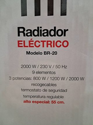 Radiador Aceite FM BR20 SIN USO