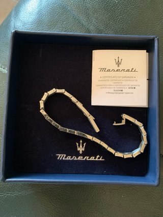 Braccialetto Maserati Argento