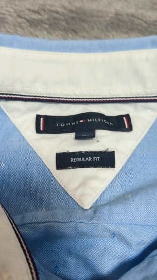 Camisa Tommy Hilfiger Azul Claro