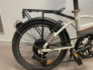 Bici Eléctrica BTWIN Blanca
