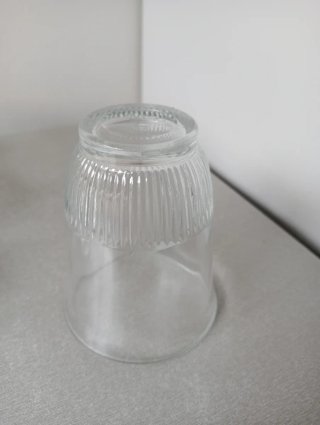 7 Vasos cristal tallado años 60. Marca Elsa