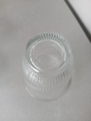 7 Vasos cristal tallado años 60. Marca Elsa