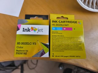 Cartucho Tinta HP HI-302XLCMY Color