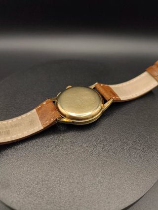 Heuer "Big Eyes" Chronograph Oro 14k - Valjoux 23
