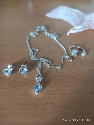 Conjunto Tous: Anillo, Pendientes y Collar