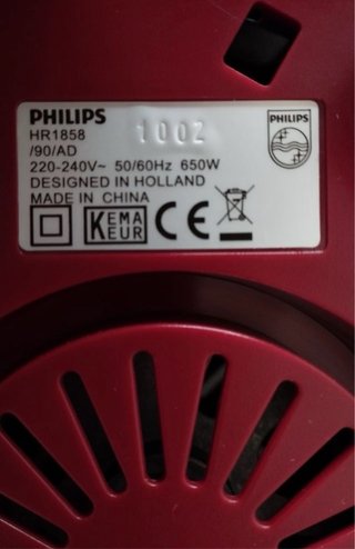 Licuadora Philips HR 1858/90