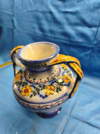 Jarra Estatuária Coimbra Vintage Pintada