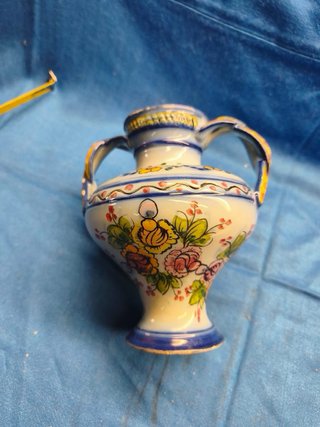 Jarra Estatuária Coimbra Vintage Pintada