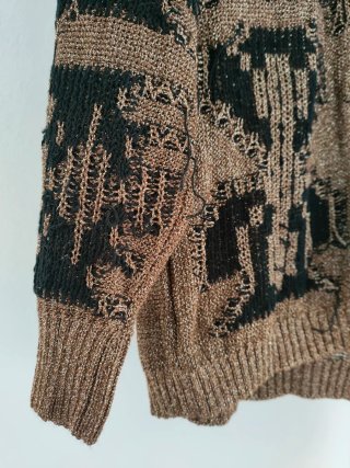 Jersey Zara Metalizado Dorado Edición limitada