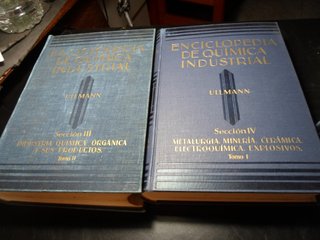 Enciclopedia Química Industrial Ullman7 Tomos-1931