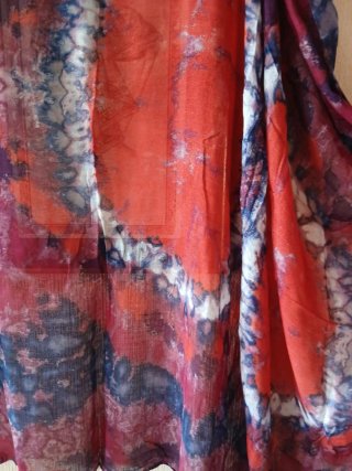 Fular extra grande estampado