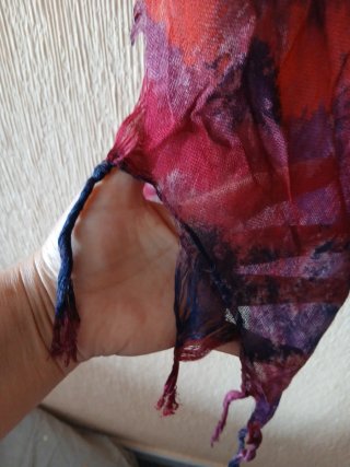 Fular extra grande estampado