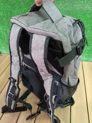 Mochila VANKEV Cabina Avión 40x30x20 Gris