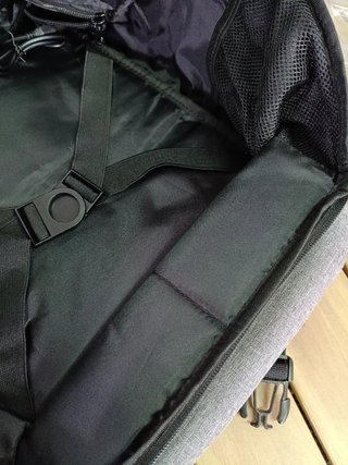 Mochila VANKEV Cabina Avión 40x30x20 Gris