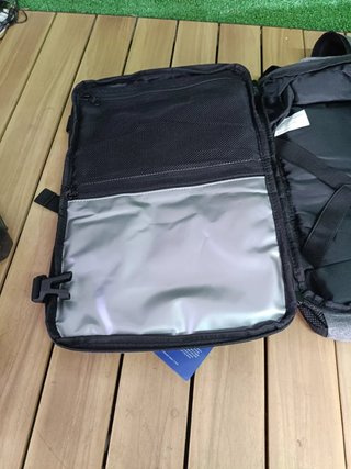 Mochila VANKEV Cabina Avión 40x30x20 Gris